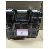 HUSKY 15 in. x 13 in. Black Pro Double Sided Organizer with Bins (8-Piece)