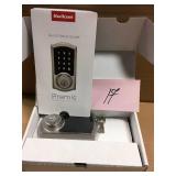 Premis Touchscreen Smart Lock Satin Nickel Single Cylinder Electronic Deadbolt featuring SmartKey in good conditions