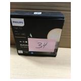 Philips Hue White A19 60W Equivalent Dimmable LED Smart Bulb Starter Kit (2 A19 60W White Bulbs and 1 Hub in good conditions