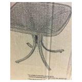 Hampton Bay Mix and Match Square Metal Outdoor Side Table not used