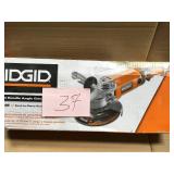 RIDGID R10202 15 Amp Corded 7 in. Twist Handle Angle Grinder  Used in good working cond.