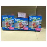 Ziploc Big Bags, XL by Ziploc  Lot of 3