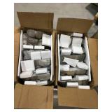 Edgestone 4 in. x 12 in. x 3 in. Multi-Colored Concrete Overlapping Rock Edging (10-Pack) Lot of 2