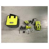Ryobi 18-Volt ONE+ Lithium-Ion Cordless Drill/Driver Kit with 1.3 Ah Battery and Charger in working conditions