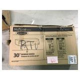 NUTONE RL6200 30 in. Non-Vented Range Hood in White in good conditions