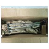 Heavy-Duty 1/2 in. Dia 24 in. Raw Steel 2-Rod Hairpin Leg in good conditions