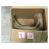 Big Lot of 14 Mats beige not used