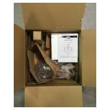 Hampton Bay Chester 3-Light Chandelier Aruba Teak not used