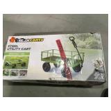 GorilaCarts 800 lb. Steel Utility Cart in good conditions