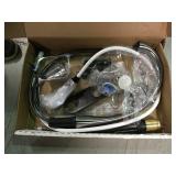 DELTA Charmaine Single-Handle Pull-Down Sprayer Kitchen Faucet  Stainless in good conditions