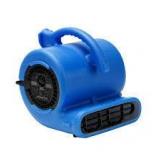 B Air 1/4 HP Air Mover for Water Damage Restoration Carpet Dryer Floor Blower Fan Home and Plumbing Use, Blue in working conditions