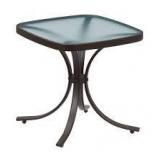 Hampton Bay Mix and Match Square Metal Outdoor Side Table not used