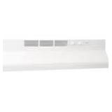 NUTONE RL6200 30 in. Non-Vented Range Hood in White in good conditions