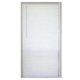 Lot of 9 pcs of White 1 in. Light Filtering Vinyl Blind - 23 in. W x 64 in. L not used