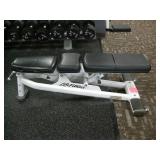 Life Fitness Adjustable Position Weight Bench