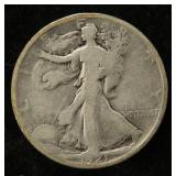 1921-S WALKING LIBERTY HALF DOLLAR BETTER DATE COIN