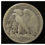 1921-S WALKING LIBERTY HALF DOLLAR BETTER DATE COIN