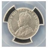 1933 CANADA NICKEL AU53 PCGS BETTER DATE COIN