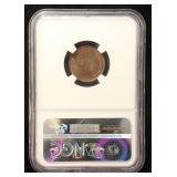 1909 VDB US WHEAT CENT MS64RB NGC