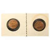1960-P LARGE & SMALL DATE US LINCOLN MEMORIAL CENTS BU-UNC