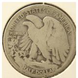 1917-S REVERSE MINT MARK WALKING LIBERTY HALF DOLLAR