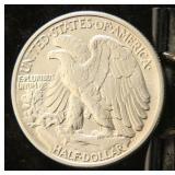 1943 WALKING LIBERTY SILVER HALF BU-UNC