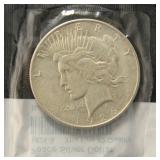 1926-S PEACE SILVER DOLLAR XF SEALED LITTLETON
