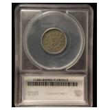 1872 US SHIELD NICKEL VG10 SEGS