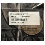 1878-S MORGAN SILVER DOLLAR XF SEALED LITTLETON