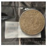 1878-S MORGAN SILVER DOLLAR XF SEALED LITTLETON