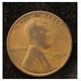 1924-D US WHEAT CENT BETTER DATE COIN