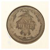 1876-CC CARSON CITY SEATED LIBERTY DIME