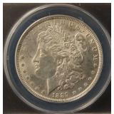 1889 MORGAN SILVER DOLLAR AU55 ANACS