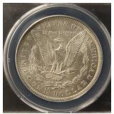 1889 MORGAN SILVER DOLLAR AU55 ANACS