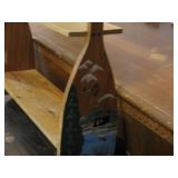 Canoe Paddle Shelf