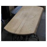 Drop Leaf Table on Singer Sewing Base