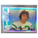 Football Quarterback Cards with Namath, Gabriel and Rookies