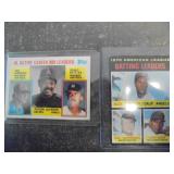Vintage League Leaders Sports Cards with Montana, Carew and Oliva