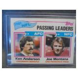 Vintage League Leaders Sports Cards with Montana, Carew and Oliva