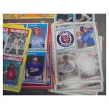 Vintage Baseball Card Box Bottoms - Brett, Gwynn, Puckett and MORE