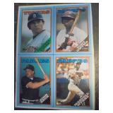 Vintage Baseball Card Box Bottoms - Brett, Gwynn, Puckett and MORE