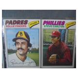 Vintage Pitchers Baseball Cards - Viola and Carlton Rookies