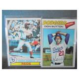 Vintage Pitchers Baseball Cards - Viola and Carlton Rookies