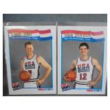 Team USA Cards and Sports Team Cards - Vintage Barkley, Malone