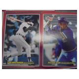 Oversize Vintage Sports Cards - Bench, Yount and MORE