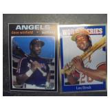 Baseball Cards and Vintage Starting Lineup Figures with Maris and McGwire
