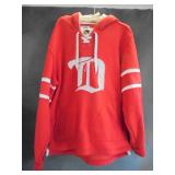 Vintage Detroit Red Wings Throwback Hoodie Sweater