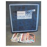 Binder and Stack of Basketball Cards - Stars and Vintage