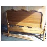 Bed Frame with Headboard, Footboard, & Rails