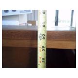 Vintage China Hutch with Glass Doors